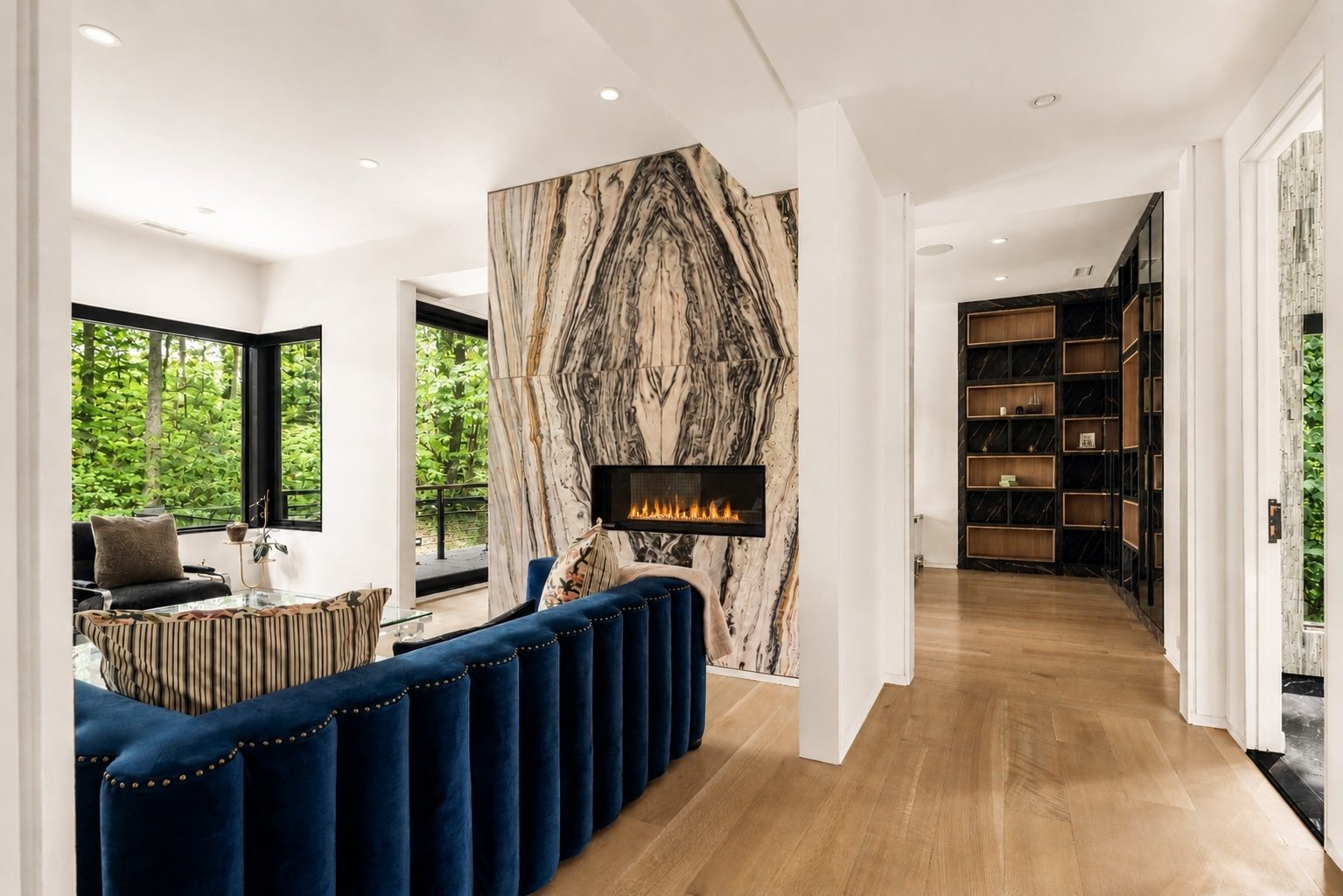 Living room at 15 Seminole Way, Short Hills